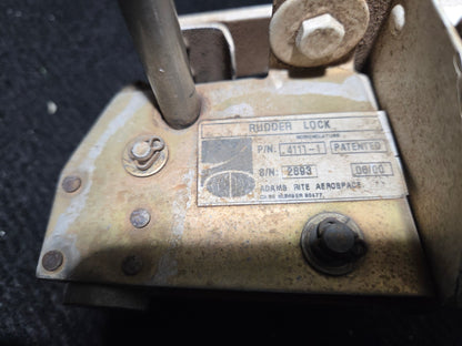 Rudder Gust Lock Assy - Aero Twin INC - Unknown Origin