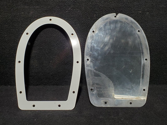 Landing Light Lens and Retainer - Cirrus - C-GDJL