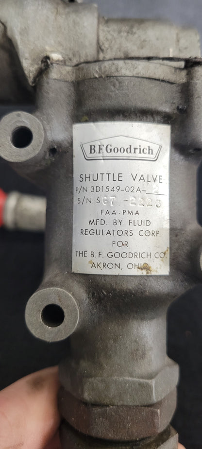 Shuttle Valve - B.F. Goodrich - C-FSYN