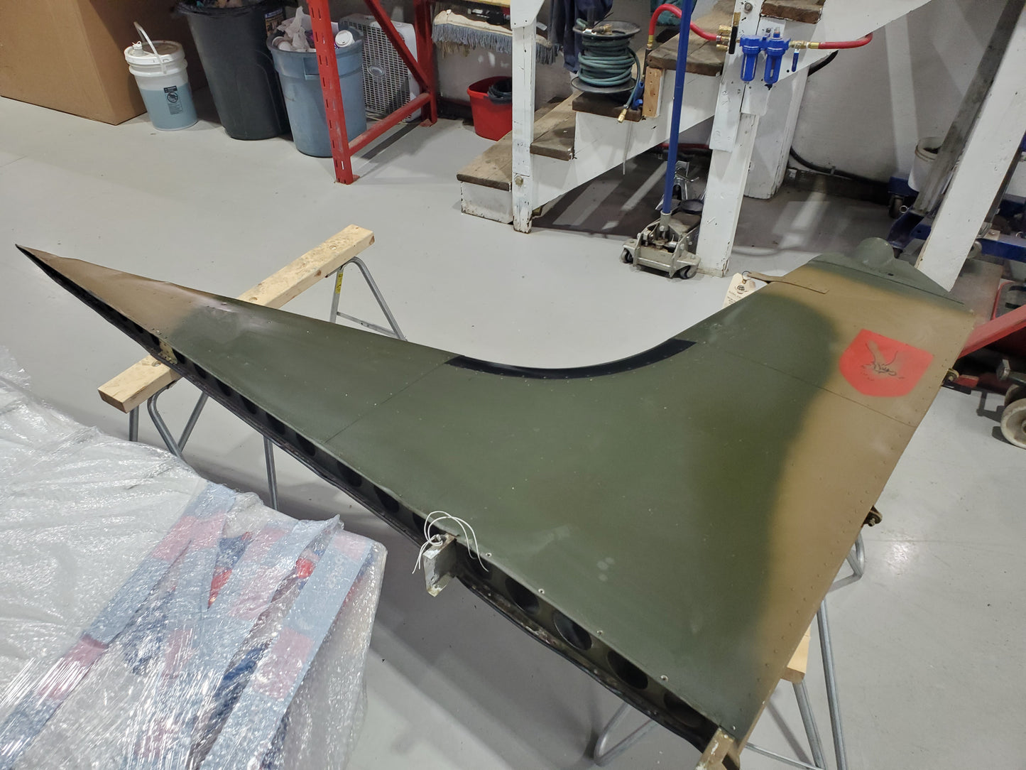 Fin Assembly with Dorsal - Cessna 185 - 721