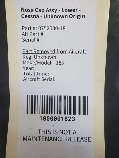 Nose Cap Assy - Lower - Cessna - Unknown Origin