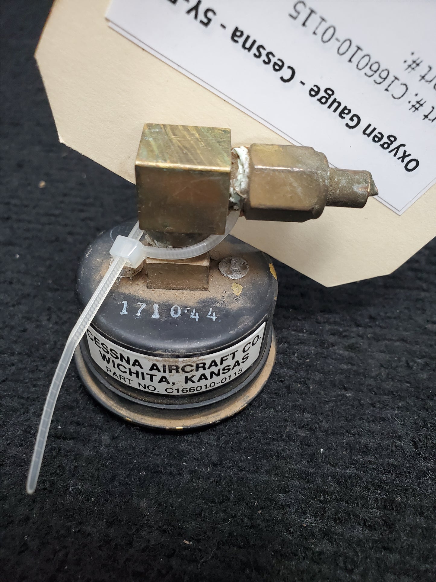 Oxygen Gauge - Cessna - 5Y-RNA