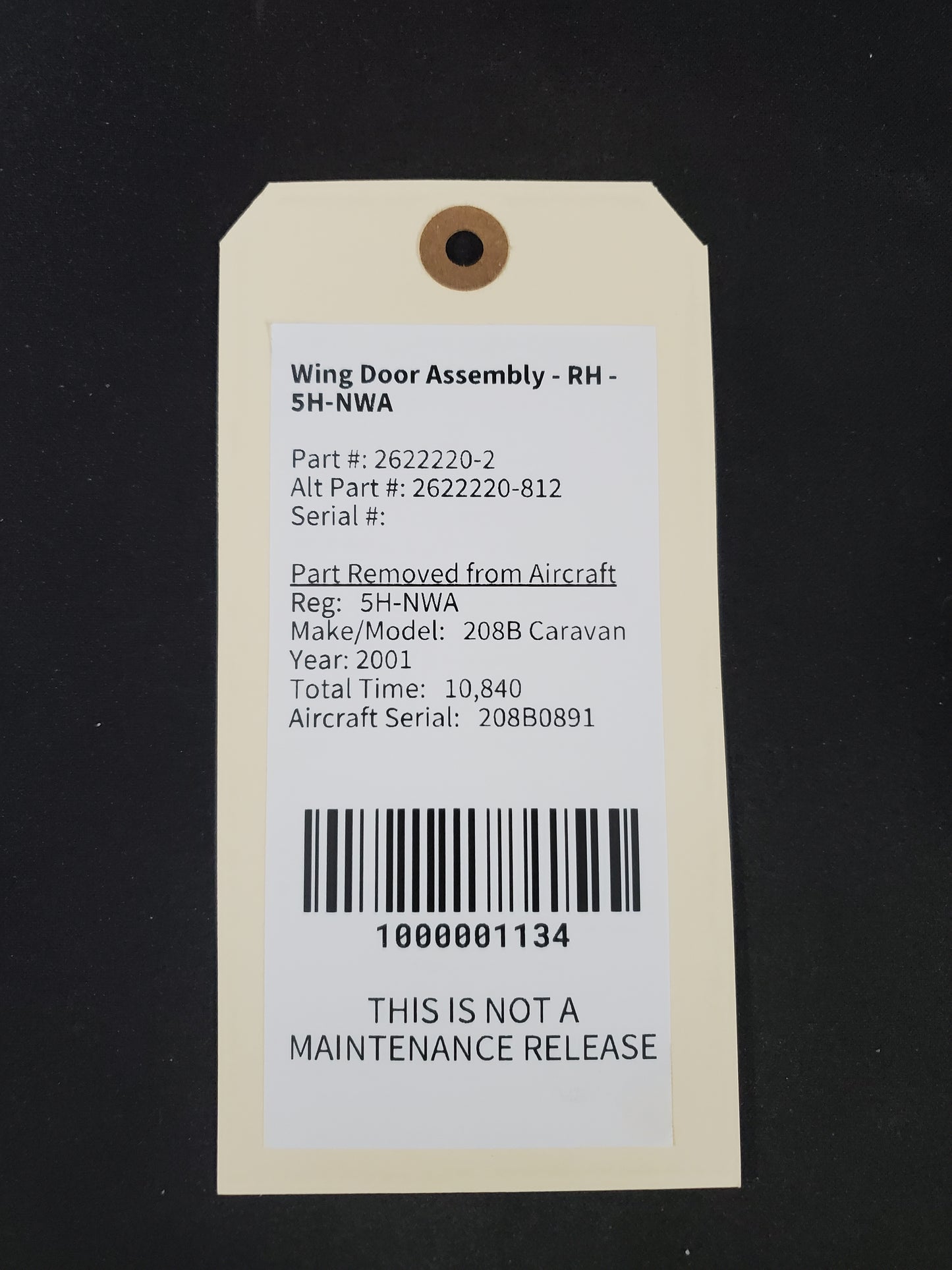 Wing Door Assembly - RH - Cessna - 5H-NWA