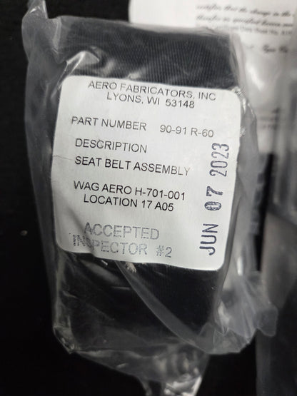 Seatbelt Harness - Aero Fabricators