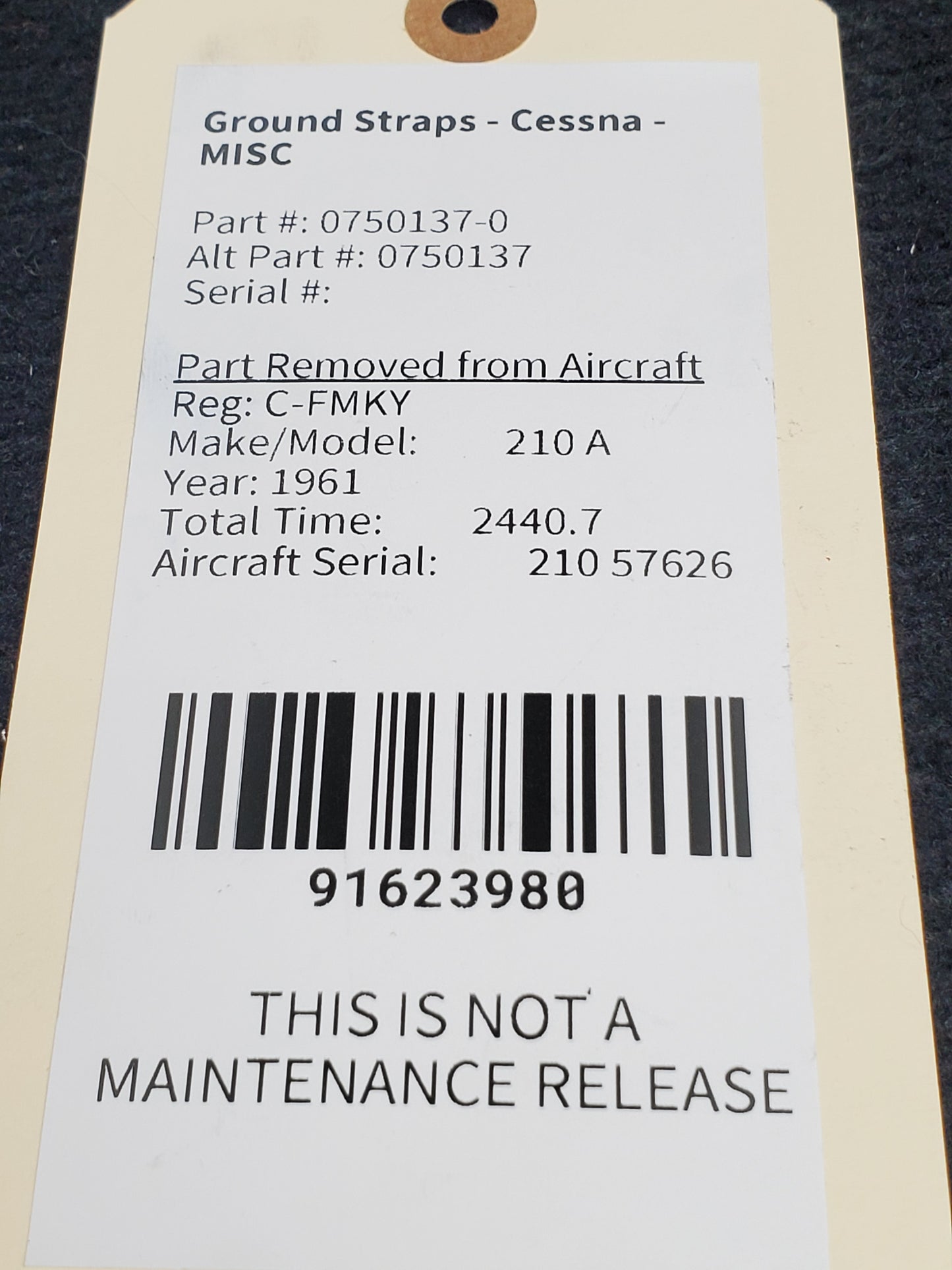 Ground Straps - Cessna - MISC