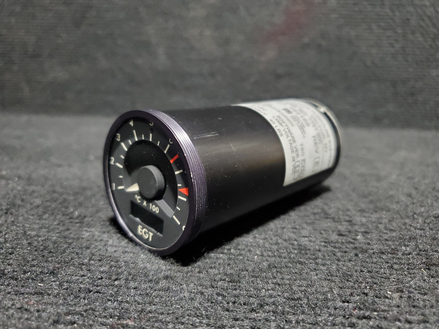 EGT Indicator - Ultra Electronics Flightline Systems - OO-SEX