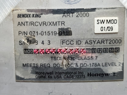 ART 2000 Weather Radar - Bendix/King - 5H-NWA