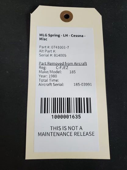 MLG Spring - LH - Cessna - Misc