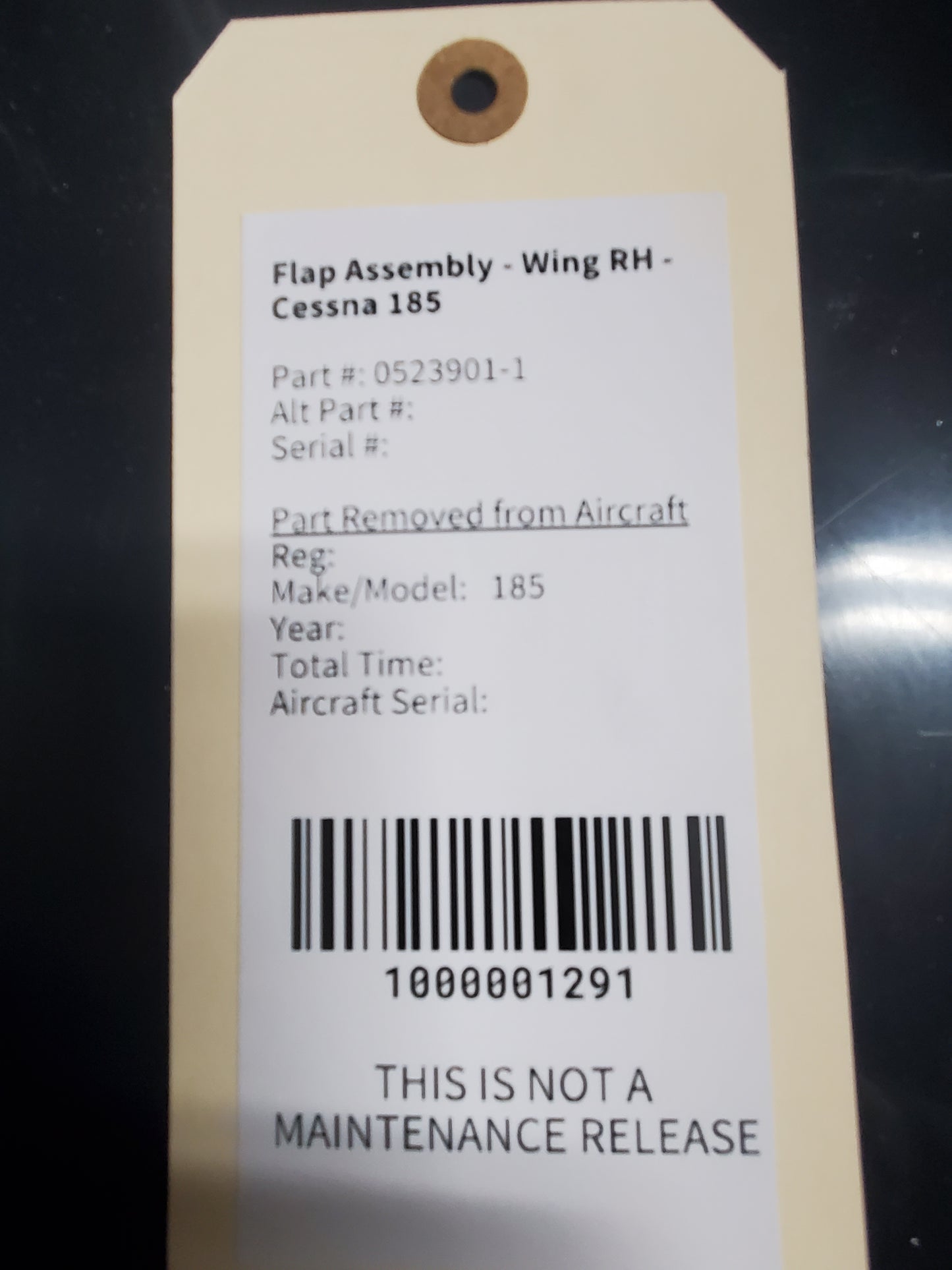 Flap Assembly - Wing RH - Cessna 185