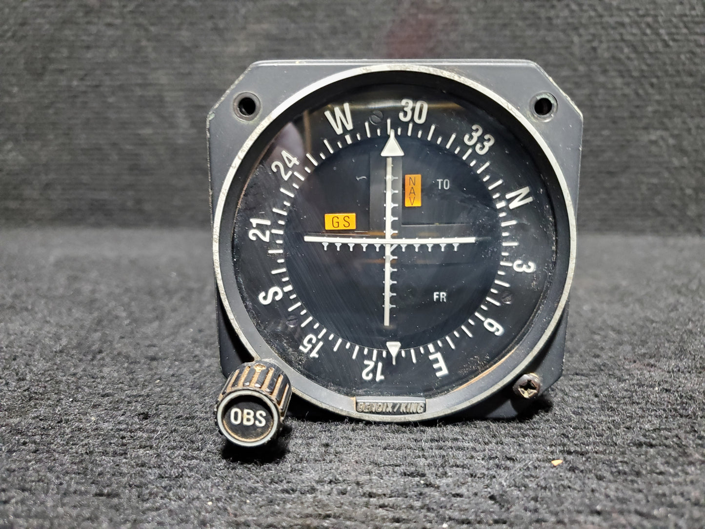 VOR/LOC/G.S Indicator KI 206 - Bendix/King - 5H-NWA