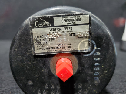 Vertical Speed Indicator - C-FJEZ