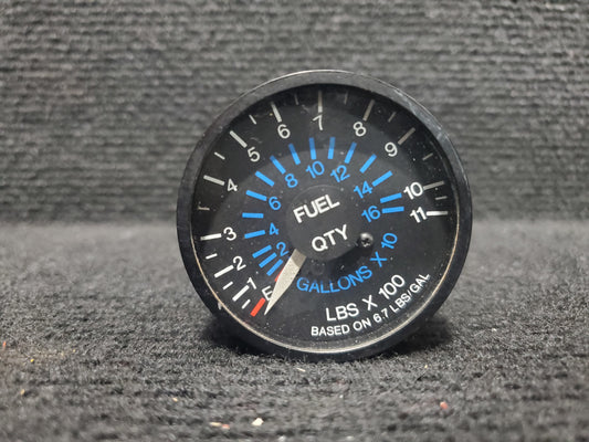 Fuel Quantity Indicator - Mid Continent - 5Y-ZBW