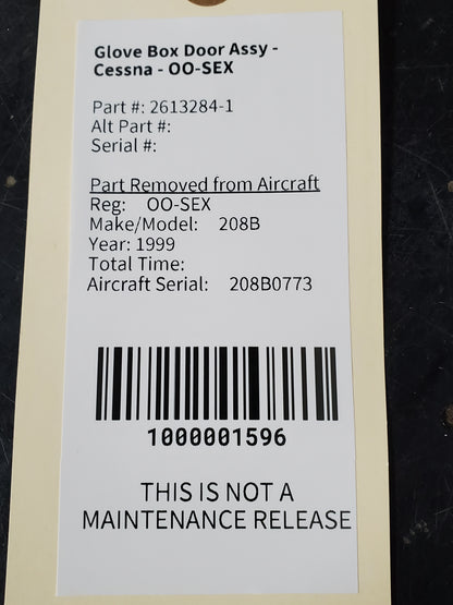 Glove Box Door Assy - Cessna - OO-SEX