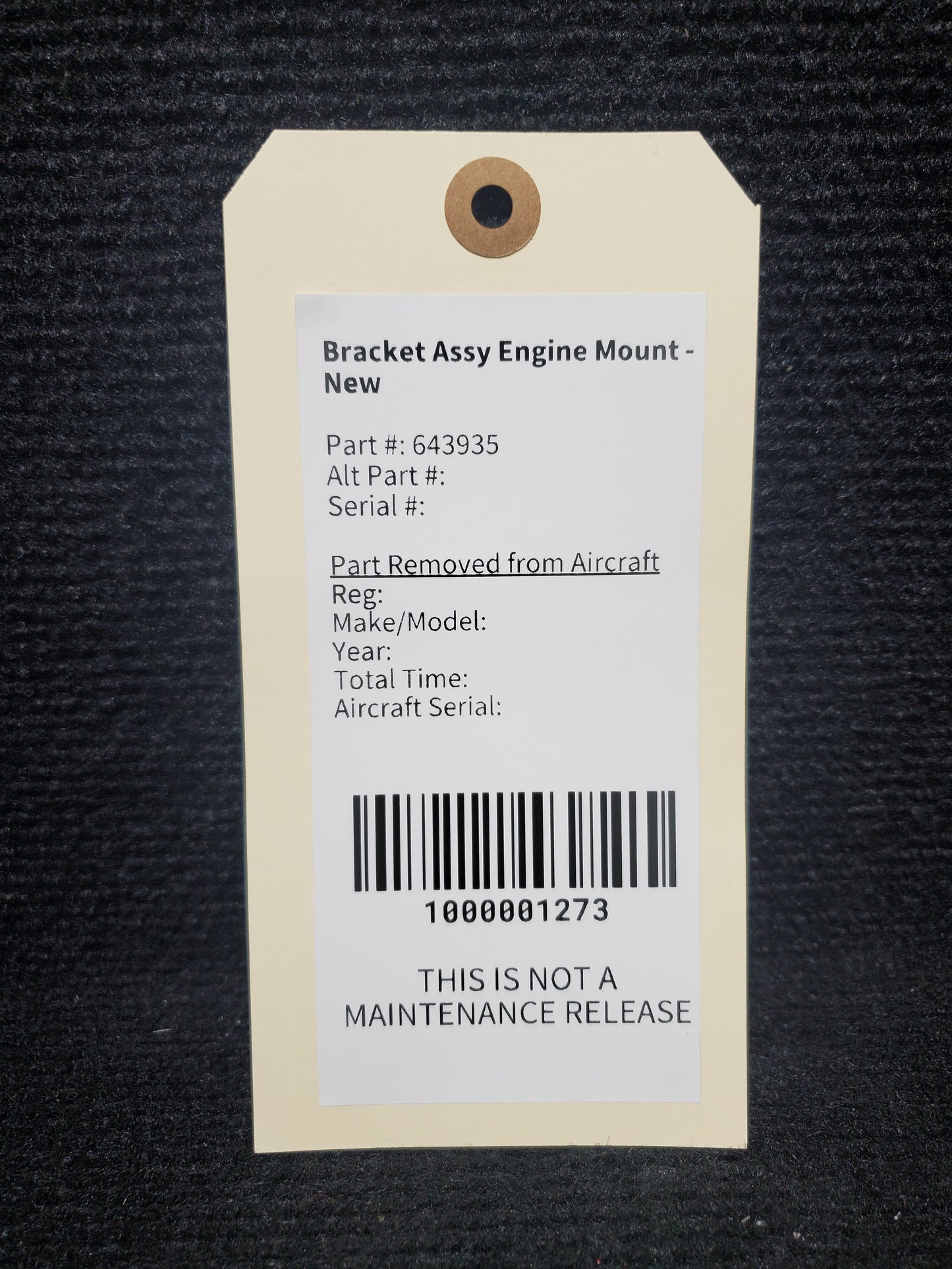 Bracket Assy Engine Mount - New