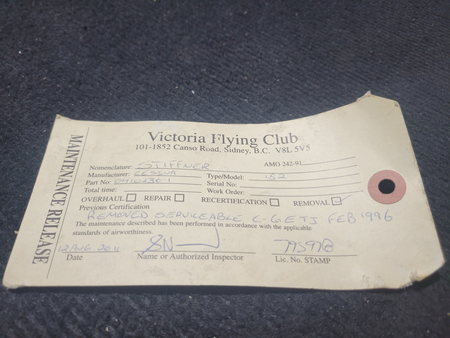 Seat Rail Stiffner - MISC