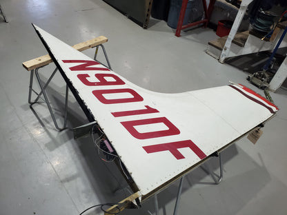 Fin Assembly with Dorsal - Cessna 185 - C-FJEZ