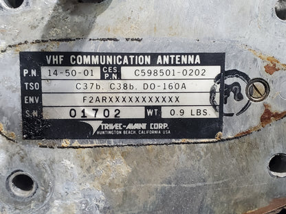 VHF Comm Antenna - Trivec Avant - 5Y-BUC