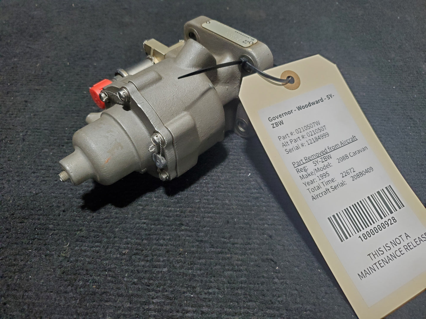 Governor - Woodward - 5Y-ZBW