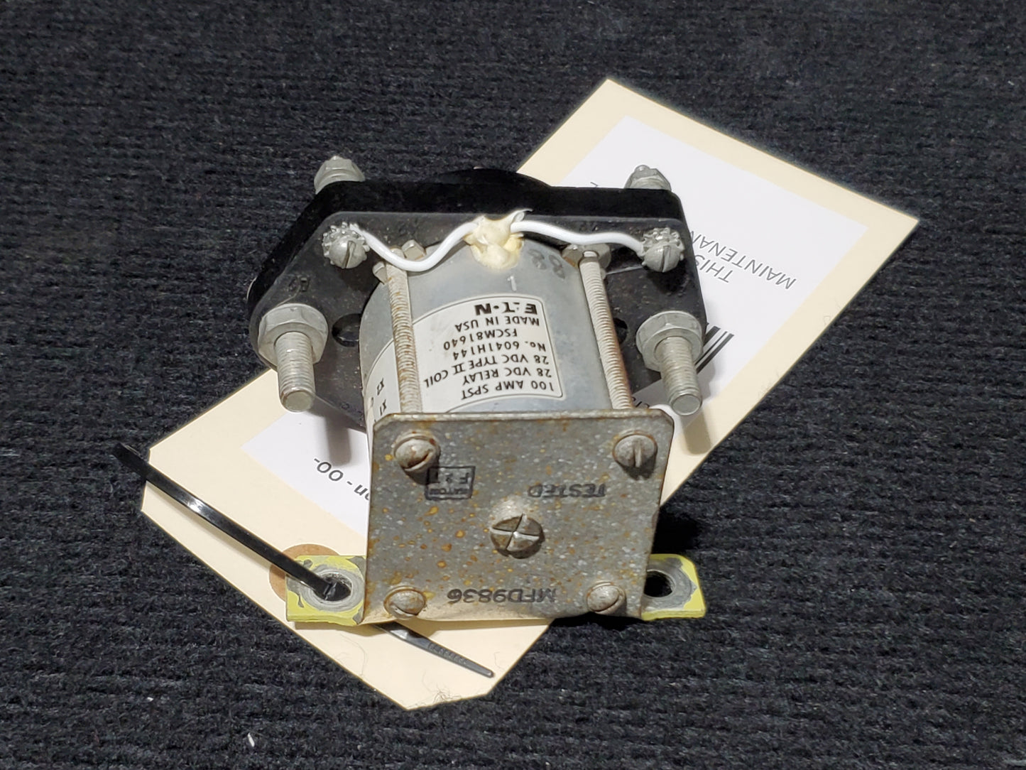 28VDC Relay -Eaton - OO-SEX