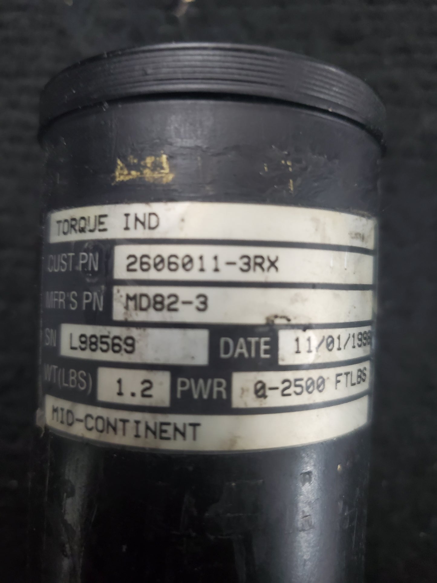 Torque Indicator - Mid Continent - 5Y-ZBW
