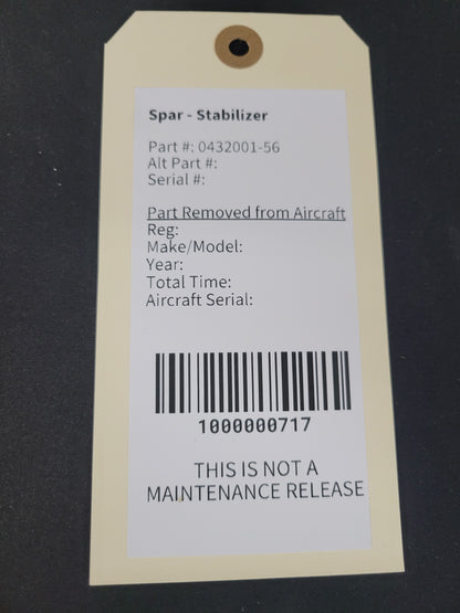 Spar - Stabilizer