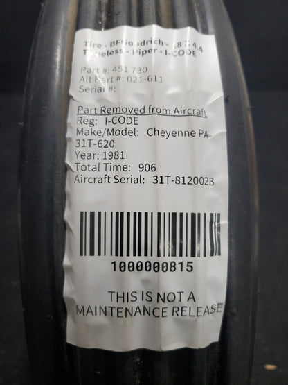 Tire - BFGoodrich - 18 X 4.4 Tubeless - Piper - I-CODE