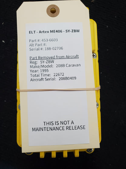 ELT - Artex ME406 - 5Y-ZBW