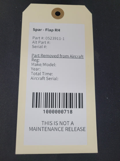 Spar - Flap RH