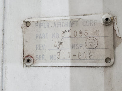 Fin Assembly - Tail - Piper - I-CODE