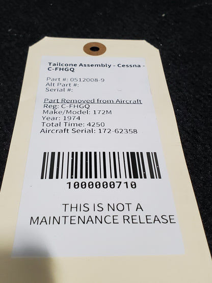 Tailcone Assembly - Cessna - C-FHGQ