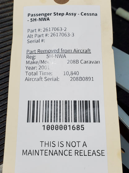 Passenger Step Assy - Cessna - 5H-NWA