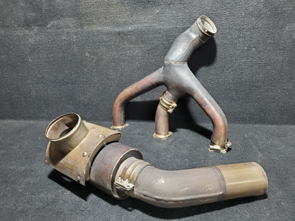 Exhaust Stack Assy RH - Hanlon and Wison - C-FMKY
