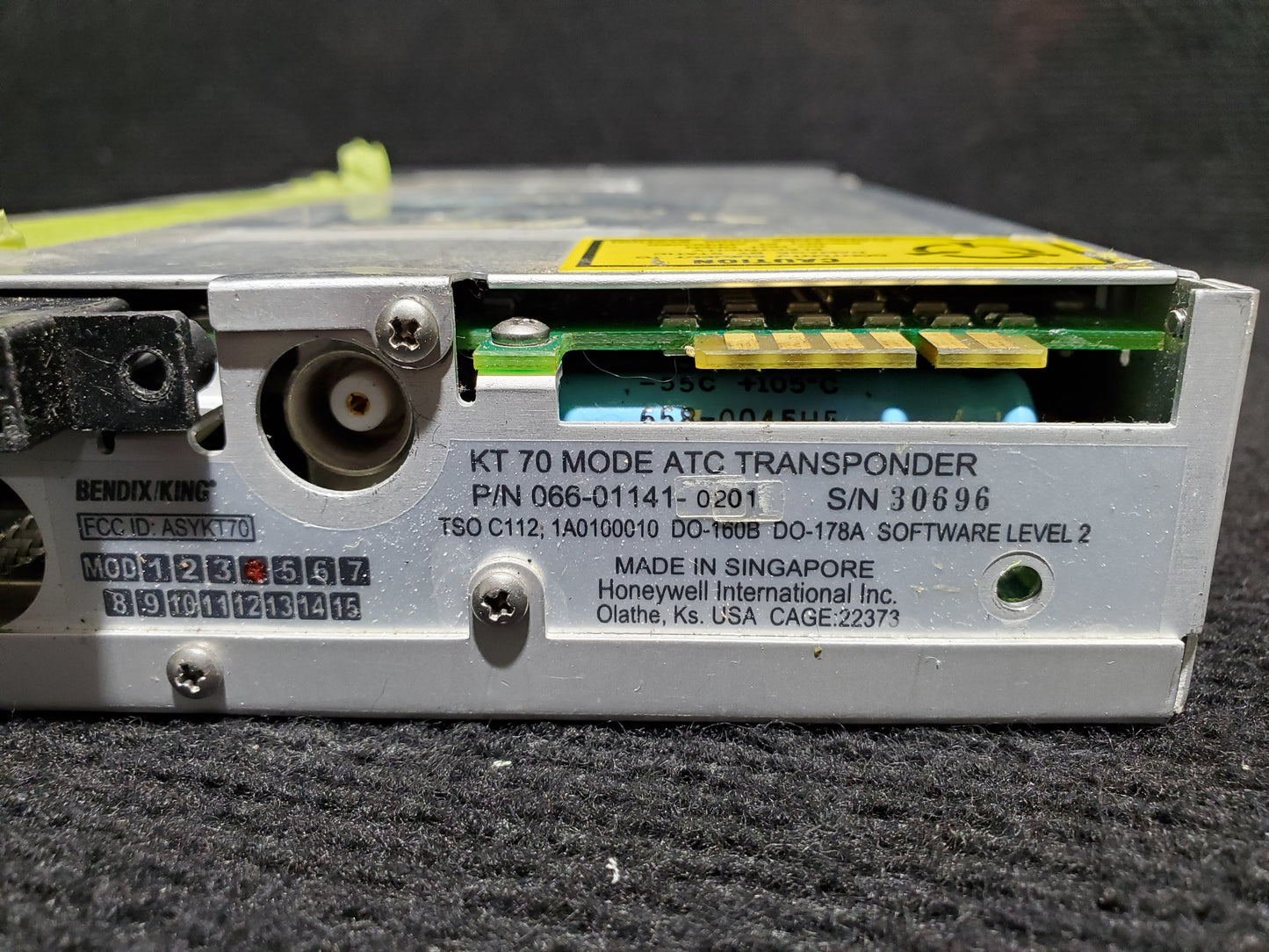 ATC Transponder KT 70 - Bendix/King - MISC