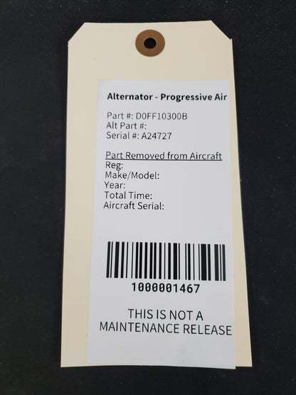 Alternator - Progressive Air