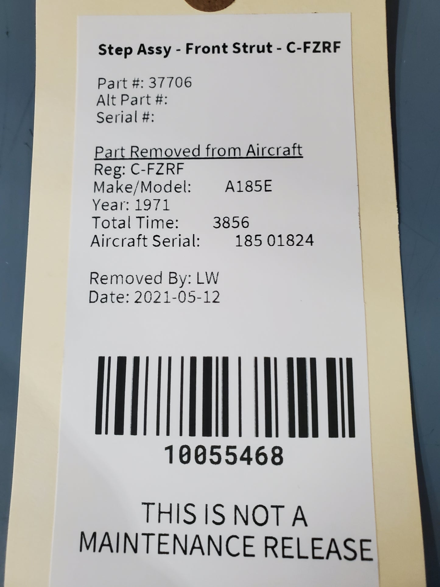 Step Assy - Front Strut - C-FZRF