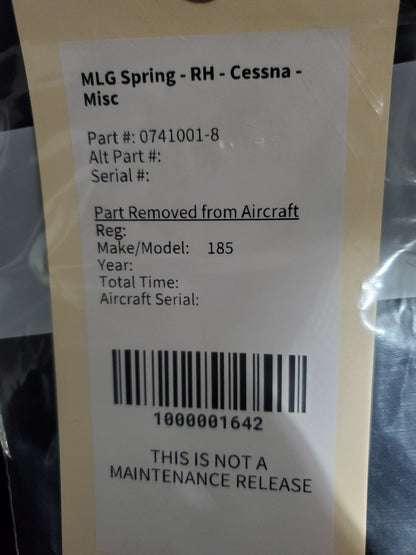 MLG Spring - RH - Cessna - Misc