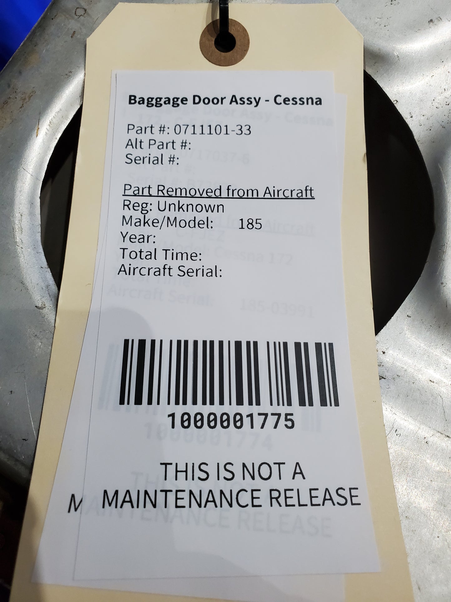 Baggage Door Assy - Cessna