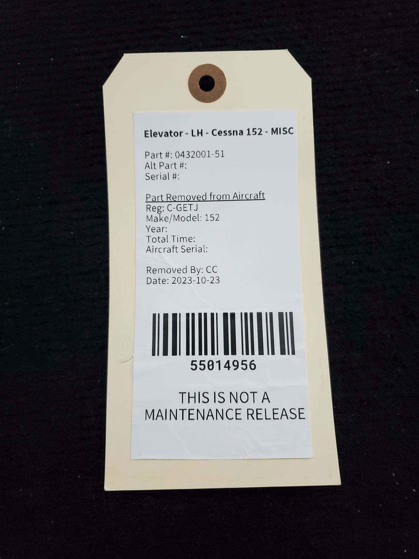 Elevator - LH - Cessna 152 - MISC