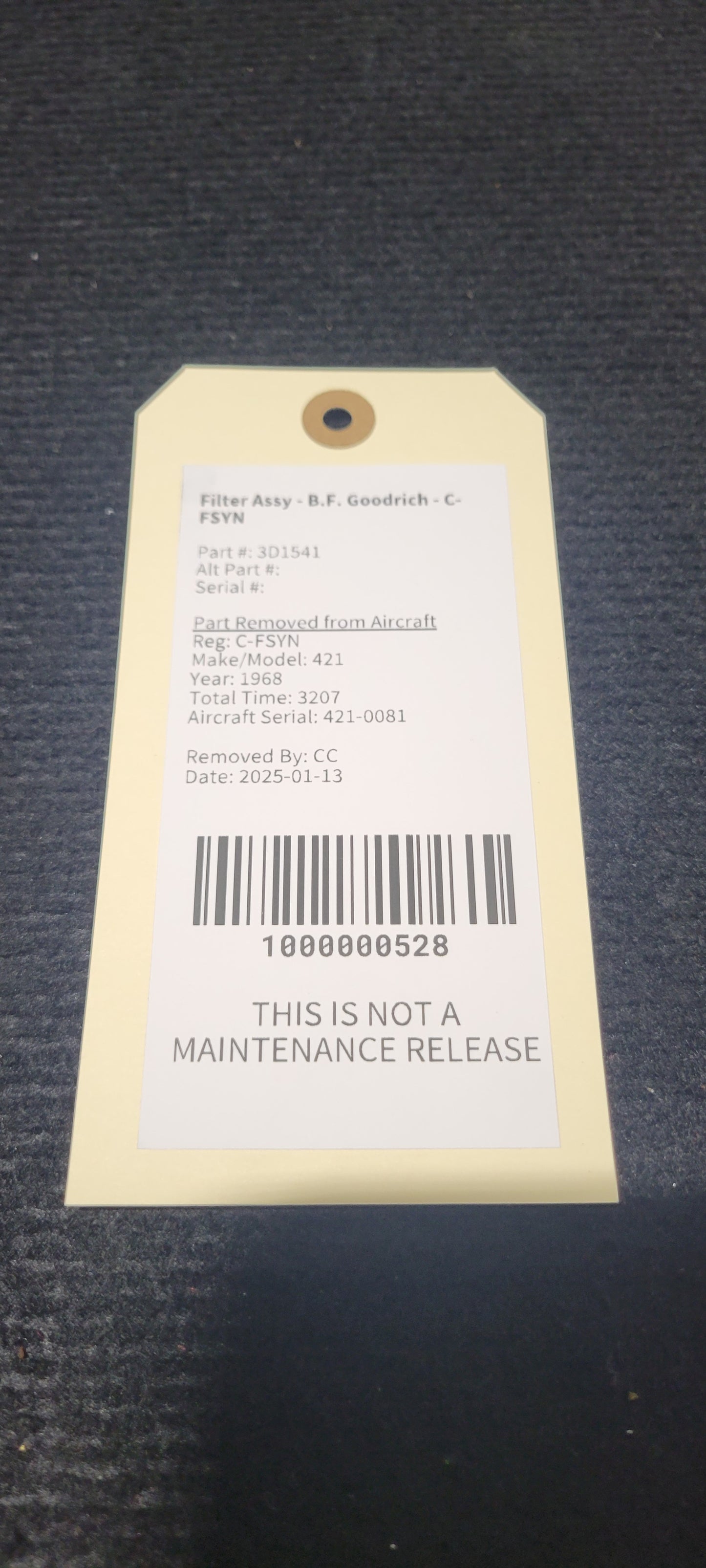 Filter Assy - B.F. Goodrich - C-FSYN