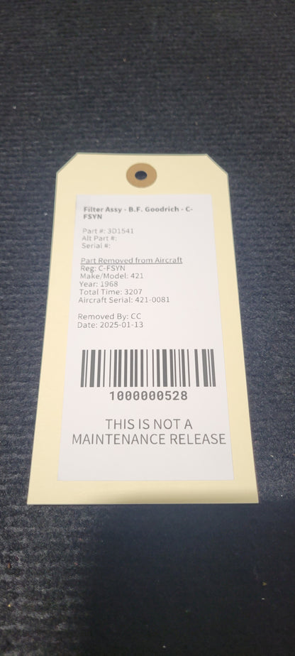 Filter Assy - B.F. Goodrich - C-FSYN
