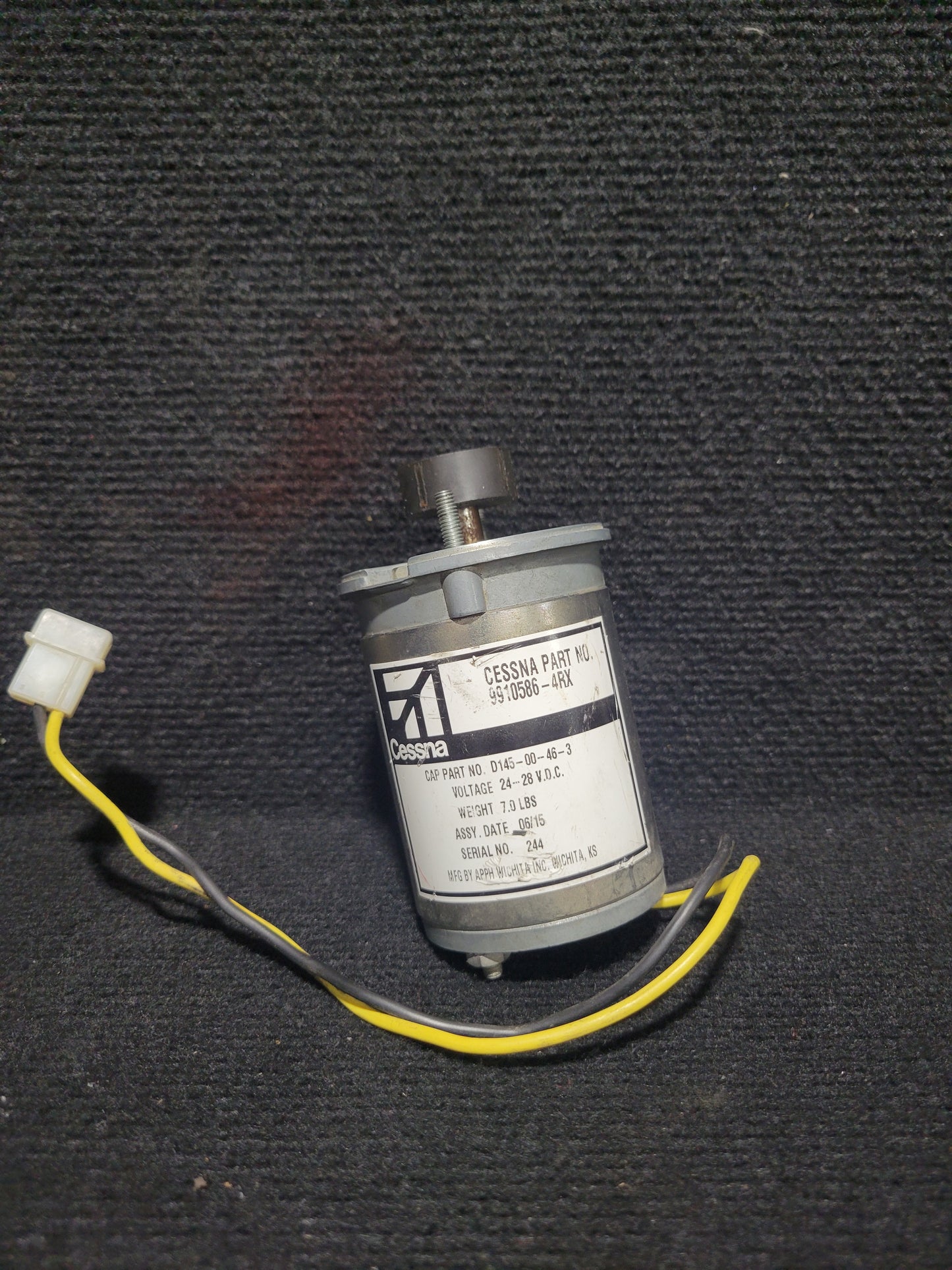 Flap Motor - 24-28V - Cessna - 5H-TAZ