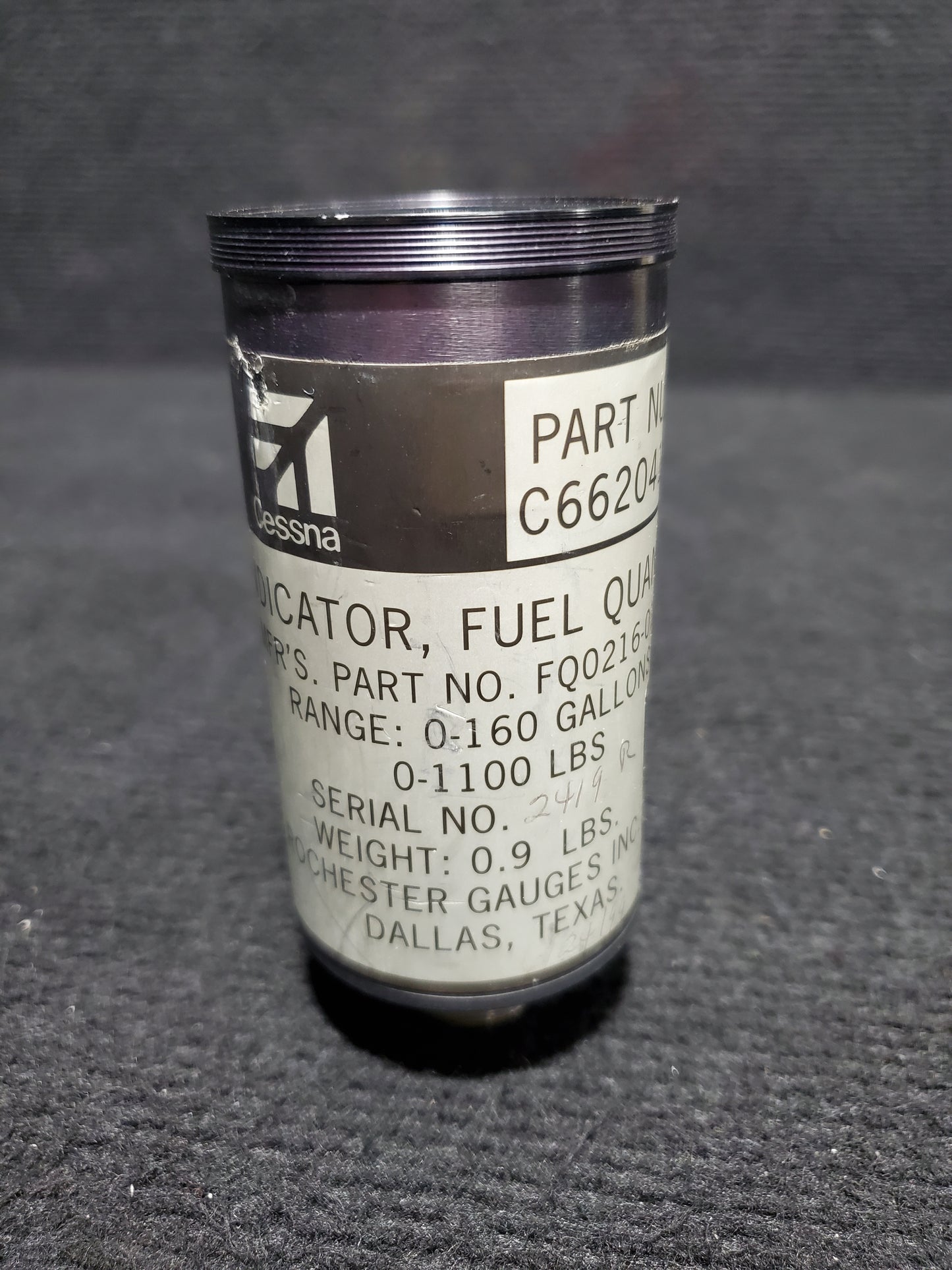 Fuel Quantity Indicator - Rochester - OO-SEX