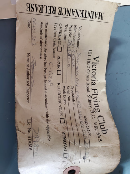 Bulkhead Fuselage Aft Sta 205.812 - MISC (VFC)