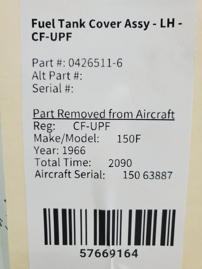 Fuel Tank Cover Assy - LH - CF-UPF