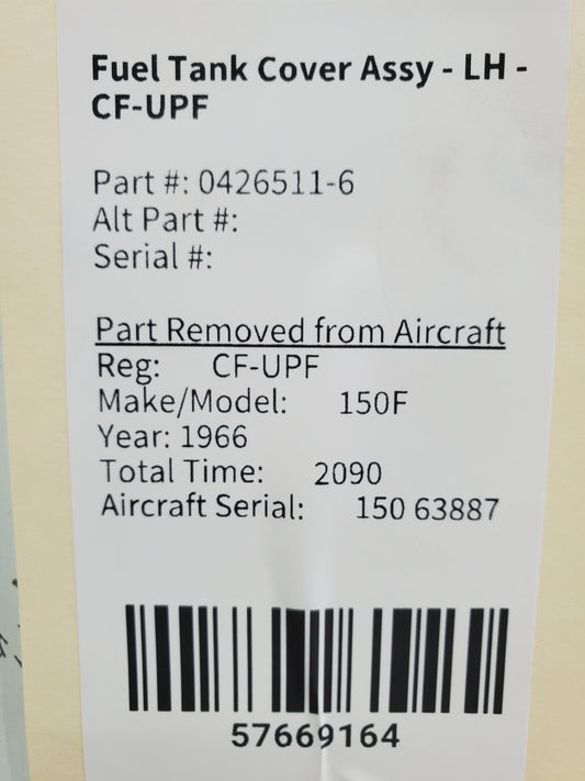 Fuel Tank Cover Assy - LH - CF-UPF