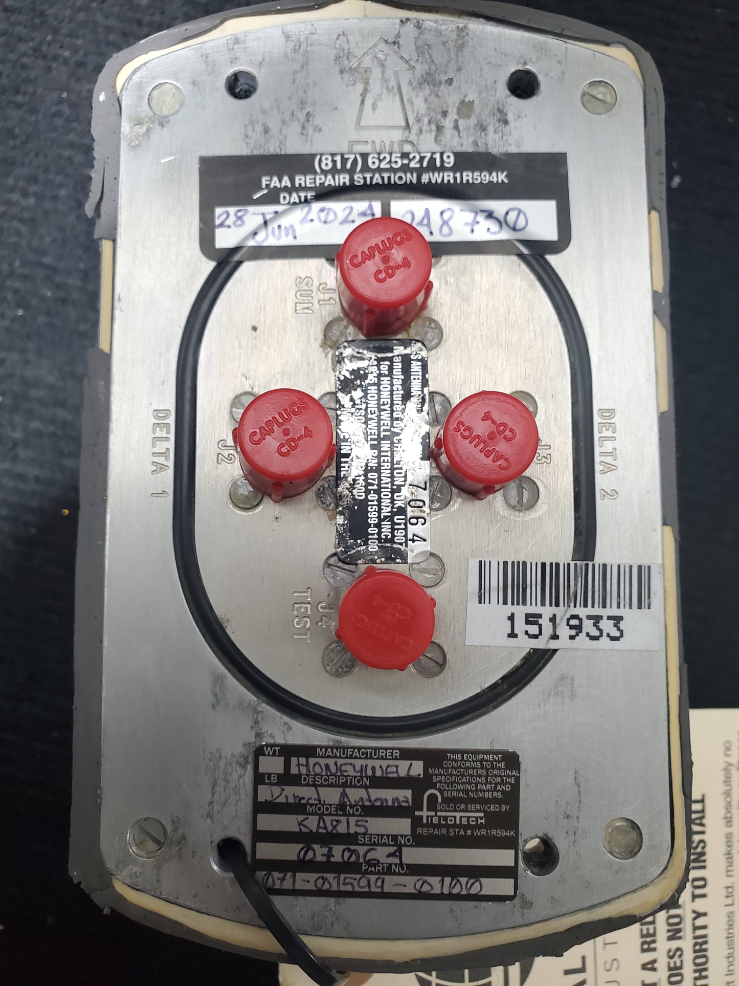 KA815 TAS Directional Antenna - Honeywell - 5Y-ZBW