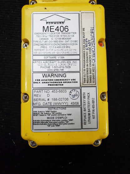 ELT - Artex ME406 - 5Y-ZBW