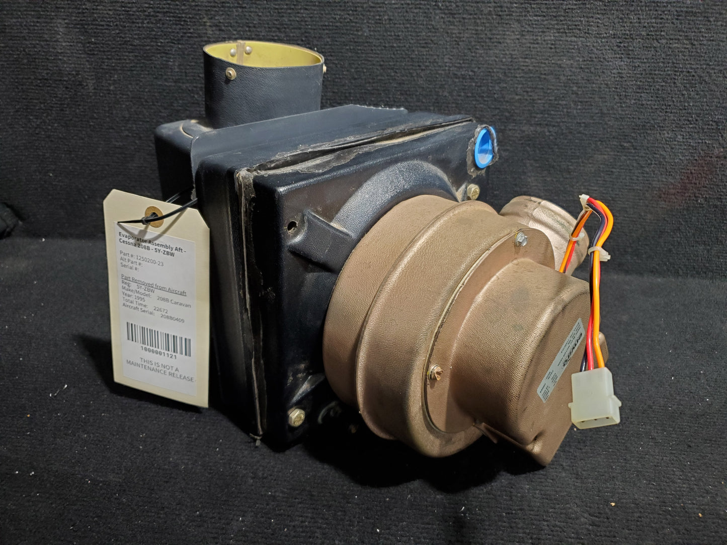 Evaporator Assembly Aft - Cessna 208B - 5Y-ZBW