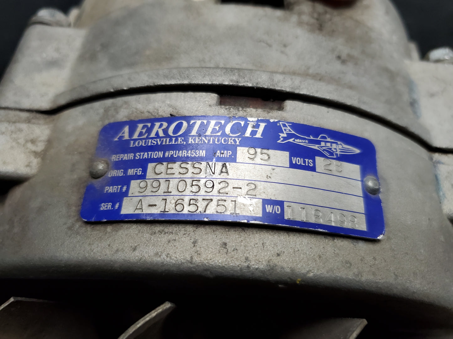 Standby Alternator - Cessna - 5H-NWA