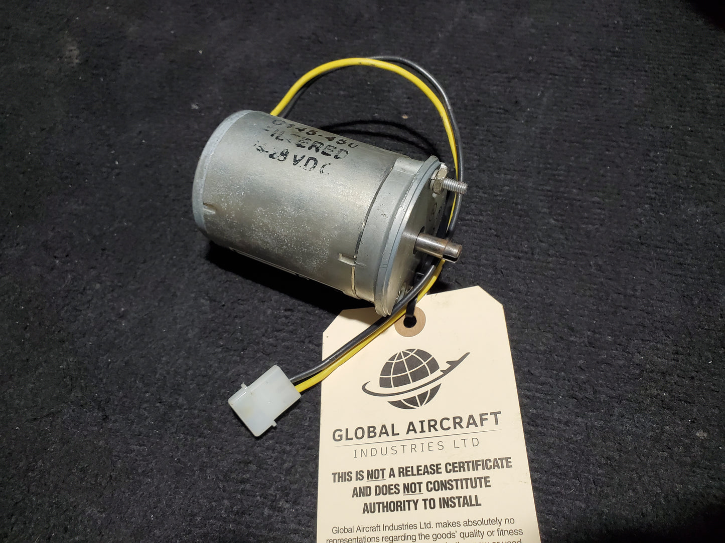 Flap Motor - 24-28V - Cessna - OO-SEX